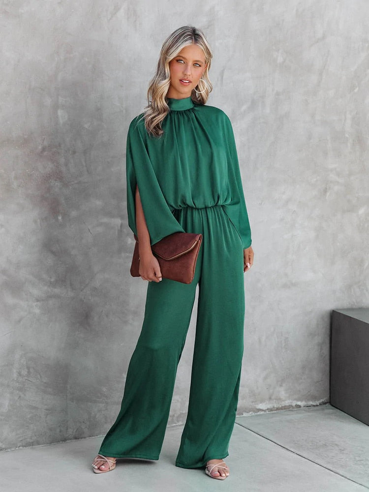 Trendy Groene Jumpsuit - Chloe