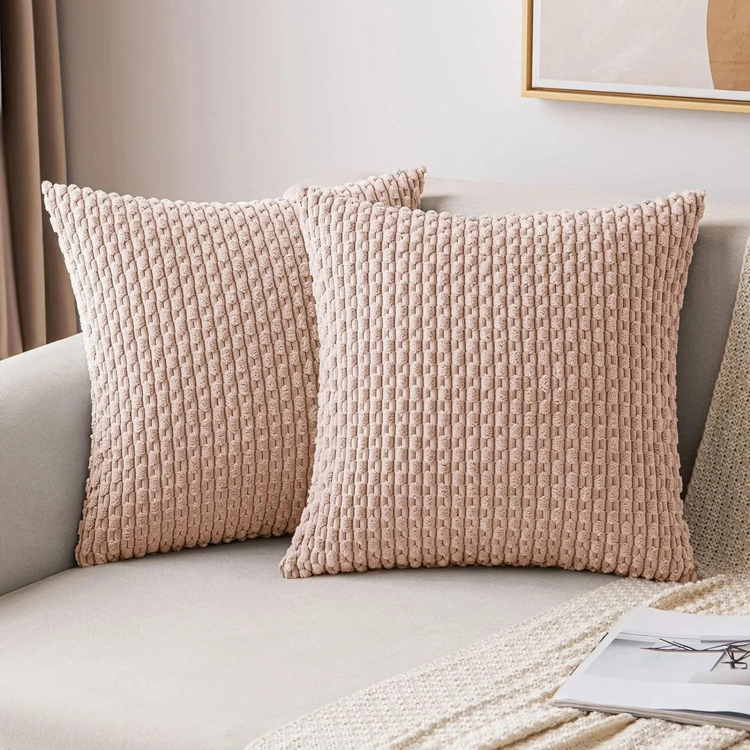 Corduroy Kussenhoezen met Boho-Stijl – Velvia