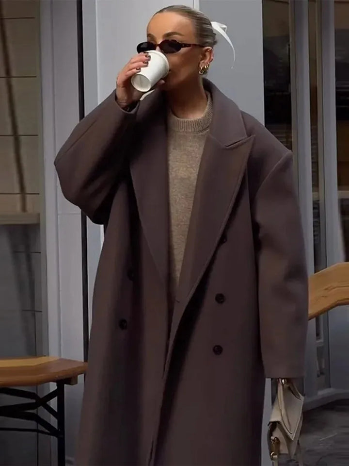 Comfortabele Lange Damesjas - Sophie