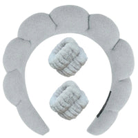 Pluche Spa Hoofdband & Polsband Set - Fluffiea