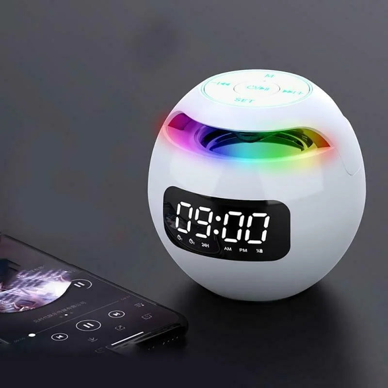 Multifunctionele Wekker – GlowBeep Speaker Clock