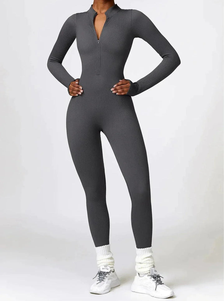 Luxe Full-Body Romper met Lange Mouwen - Lisa