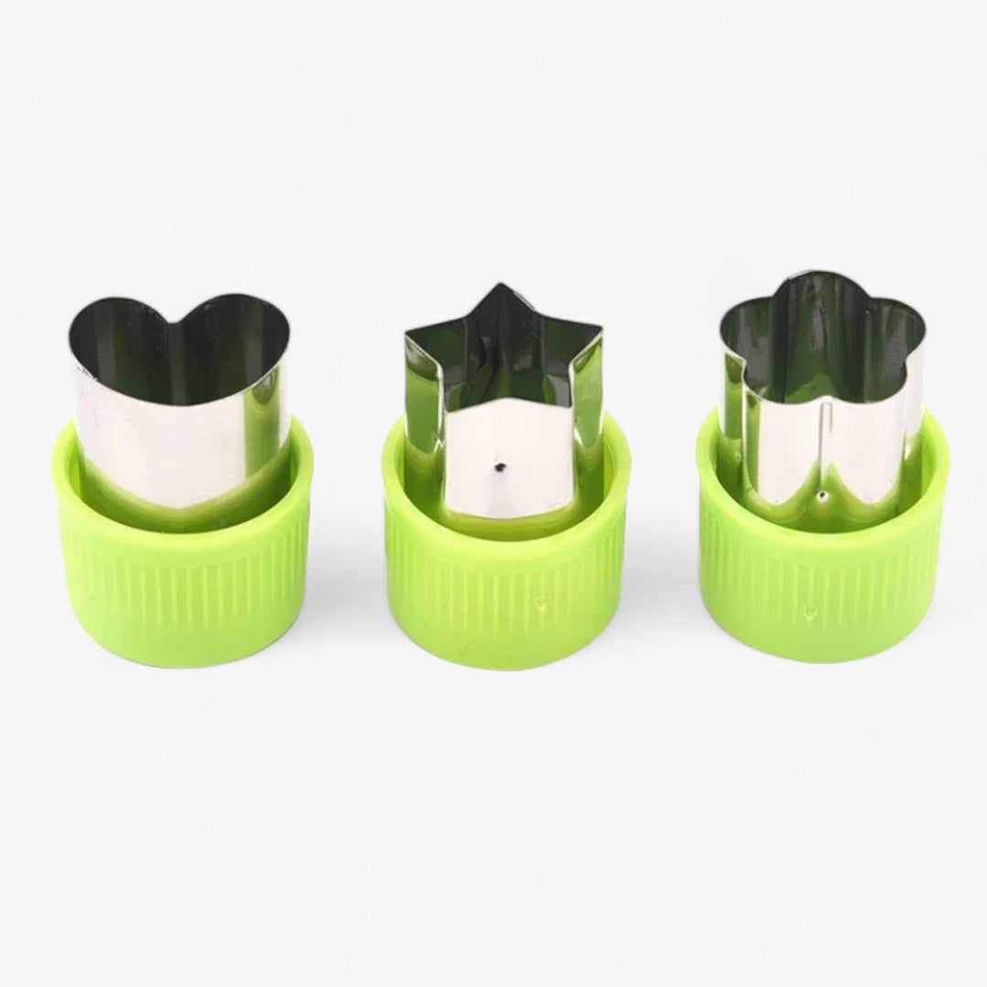 Creatieve Steker Set voor Koekjes en Fruit - StarHeart