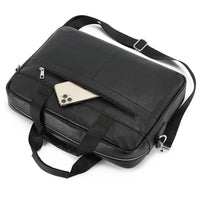 Echt Leren Vintage Laptoptas