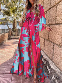 Stijlvolle Strandjurk met Print - Zamara
