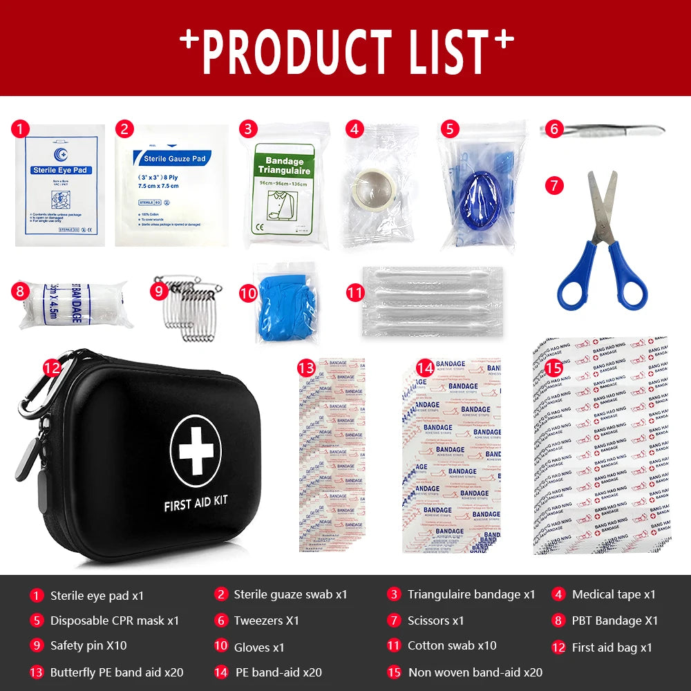 91-delige Eerste Hulp Kit - SafeKit Pro