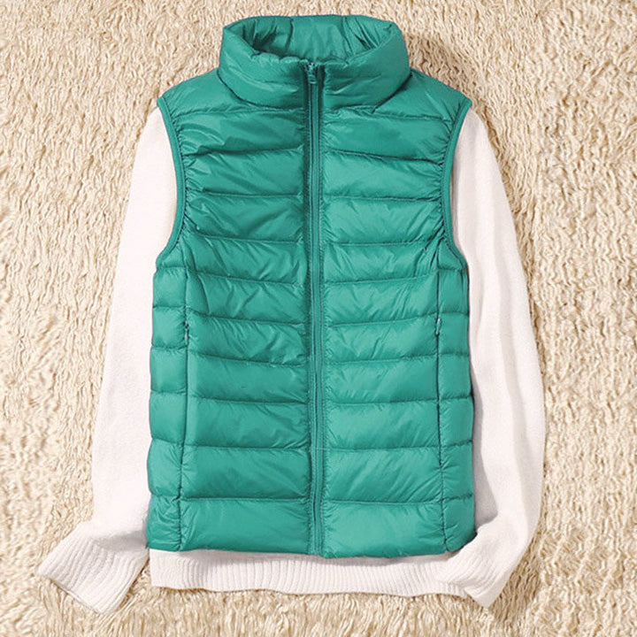 Lichte Gewatteerde Bodywarmer met Vrouwelijke Pasvorm - Juliette