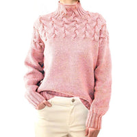 Gebreide Dames Herfsttrui met Col – Sienna