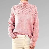 Gebreide Dames Herfsttrui met Col – Sienna