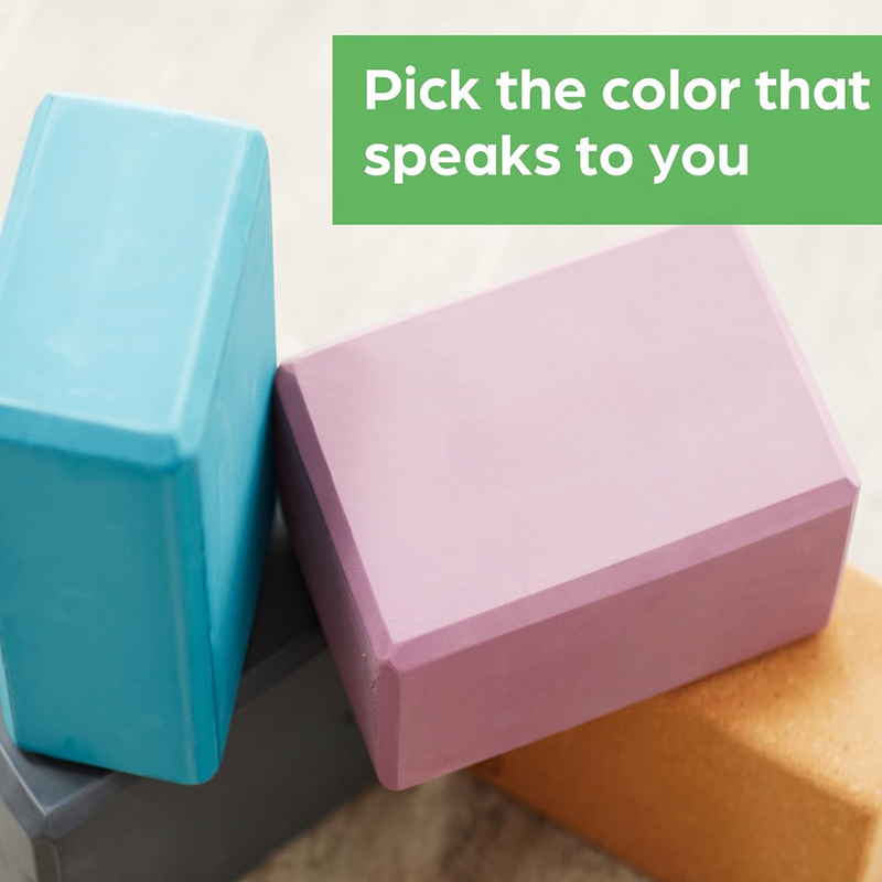 Ondersteunend Yoga Blok - Non-slip EVA Foam