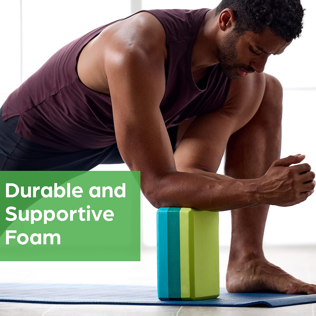 Ondersteunend Yoga Blok - Non-slip EVA Foam