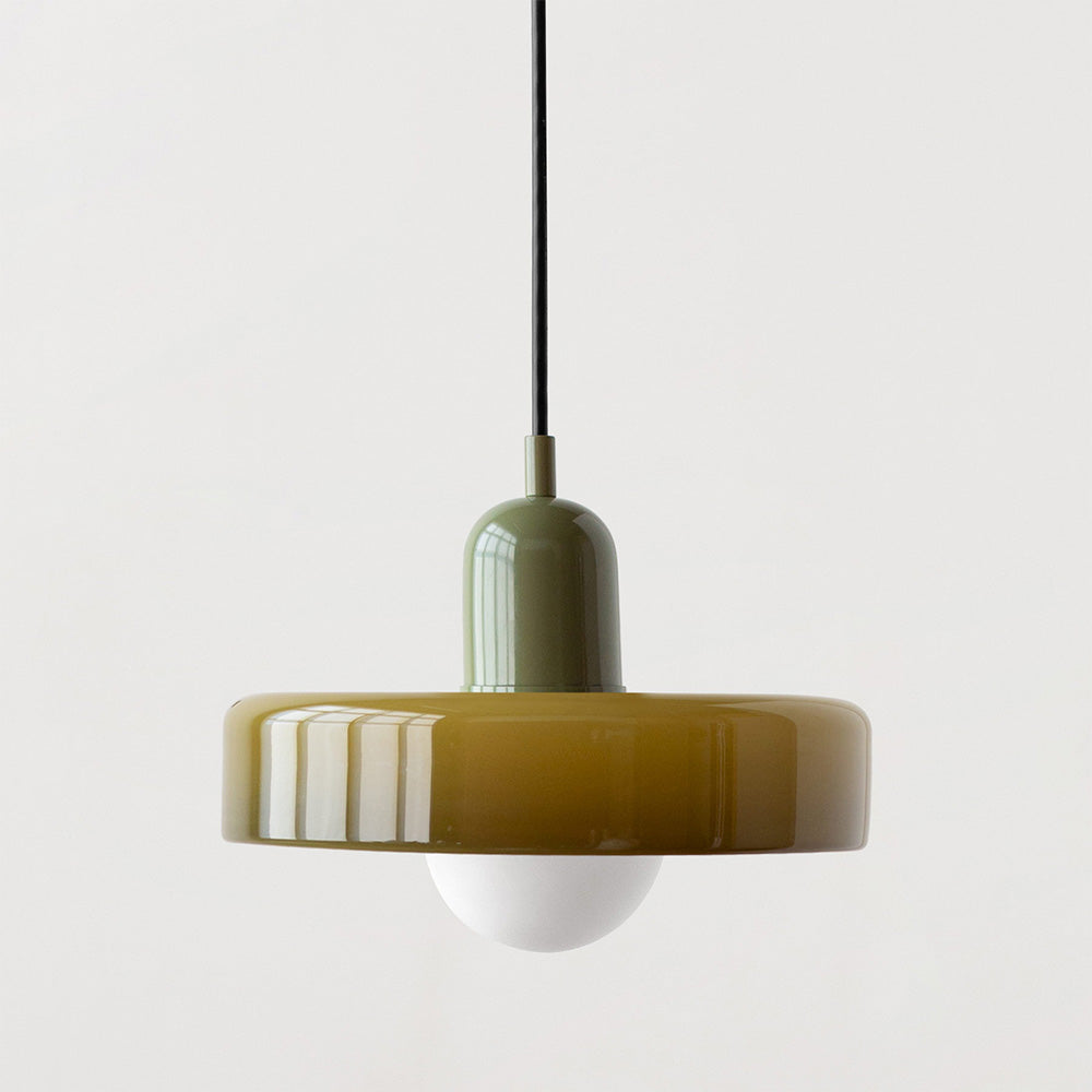 Kleurrijke Hanglamp in Bauhaus-stijl - StiloGlas