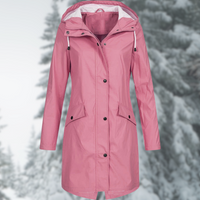 Lange Waterdichte Dames Regenjas - Camille