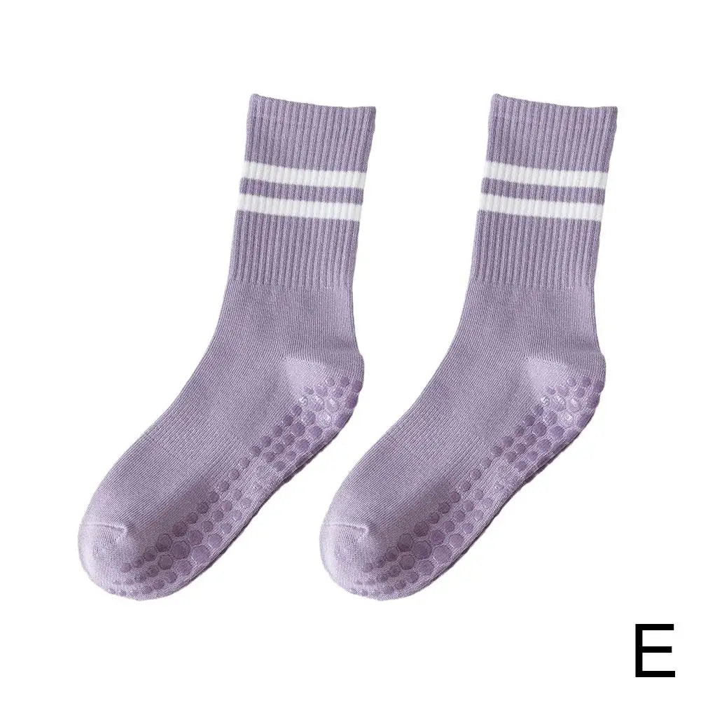 Antislip Mid-Tube Sportsokken voor Fitness en Yoga - GripFit (1+1 Gratis)