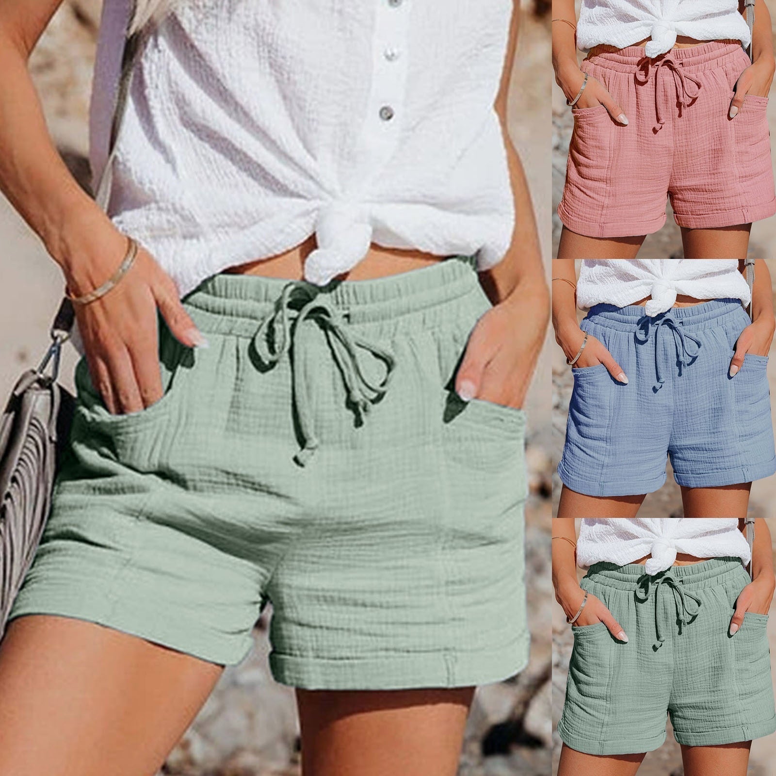 Katoenen Zomershorts - BreezeWear