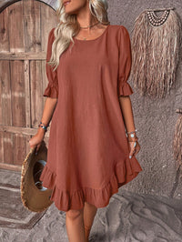 Lichtgewicht Boho Zomerjurk – Ylva