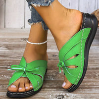 Orthopedische Sleehaksandalen met Gewelfde Knoop – Mirella
