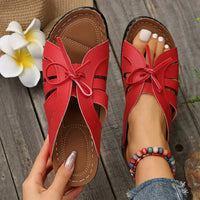 Orthopedische Sleehaksandalen met Gewelfde Knoop – Mirella