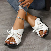 Orthopedische Sleehaksandalen met Gewelfde Knoop – Mirella