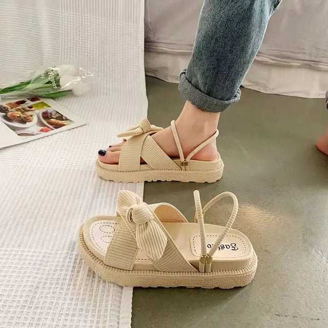 Espadrille Sandalen met Wikkelbanden - Sienna