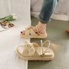 Espadrille Sandalen met Wikkelbanden - Sienna