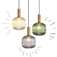 Retro Glazen Hanglamp - ColorVibe