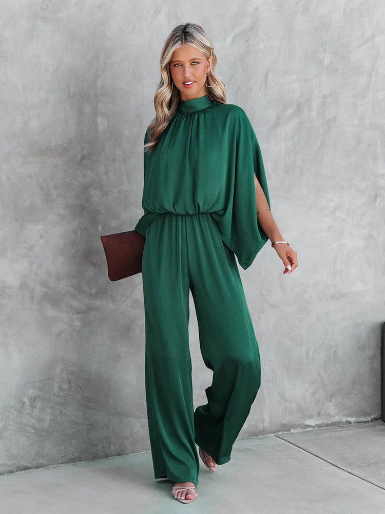 Trendy Groene Jumpsuit - Chloe