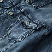 Tijdloze Heren Denim Jas - Viggo
