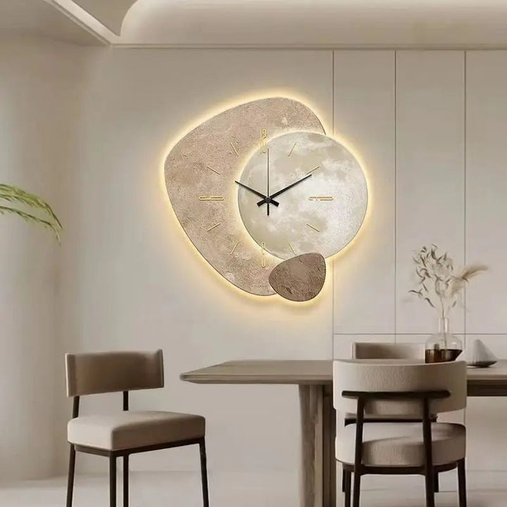 Minimalistische Wandklok in Scandinavisch Design - NordiqTime