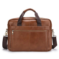 Echt Leren Vintage Laptoptas