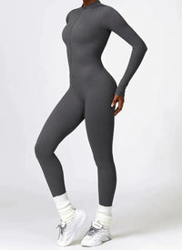Luxe Full-Body Romper met Lange Mouwen - Lisa