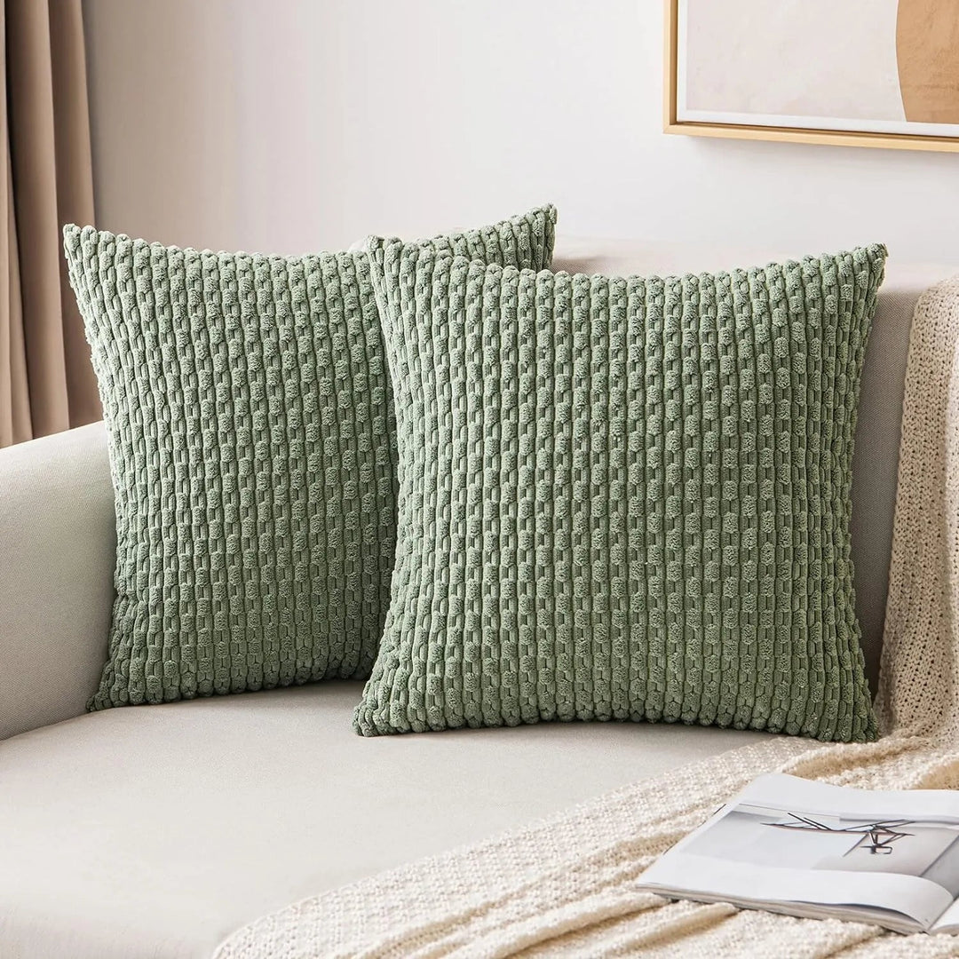 Corduroy Kussenhoezen met Boho-Stijl – Velvia