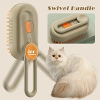 3-in-1 Elektrische Stoomborstel voor Huisdieren - SteamPet