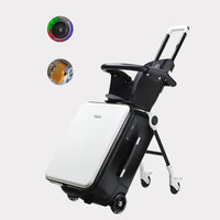 Kinder Ride-On Kinderwagen Reis Koffer met Waterdicht Ontwerp