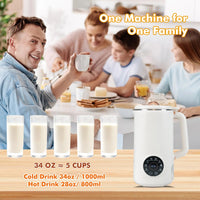 8-in-1 Notenmelkmaker (1000 ml) - NutriBlend