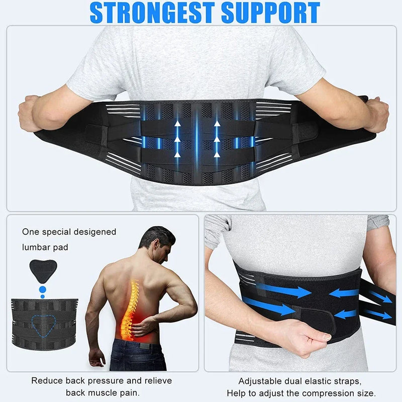 Comfortabele Rugondersteuningsgordel - BackAlign