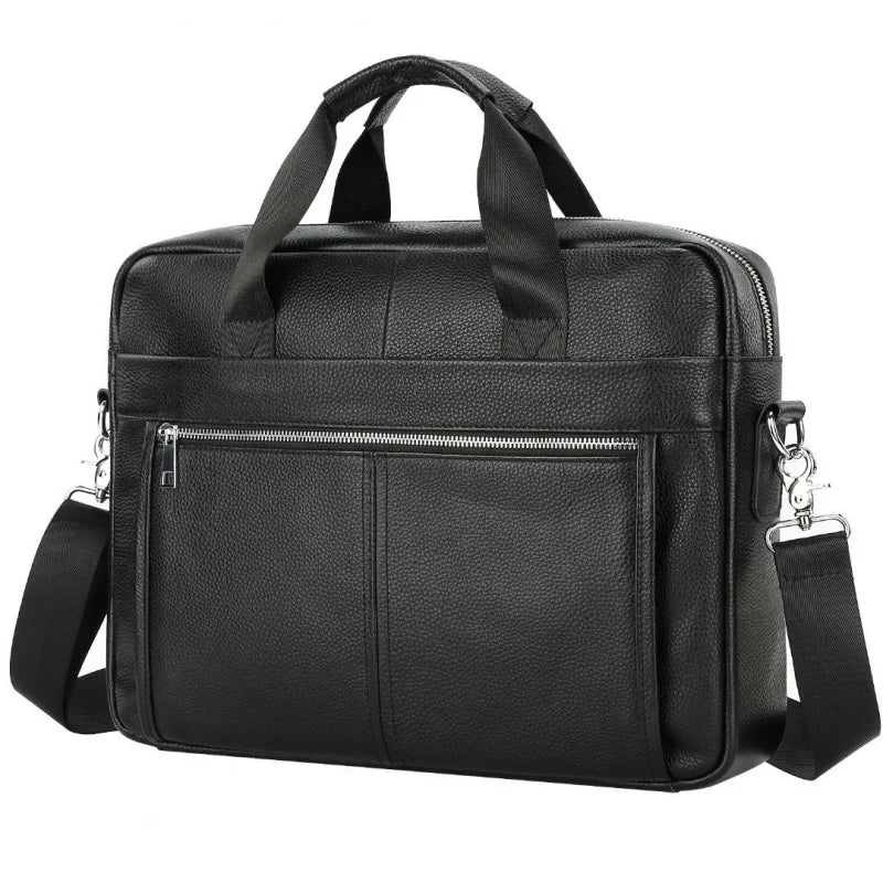 Echt Leren Vintage Laptoptas