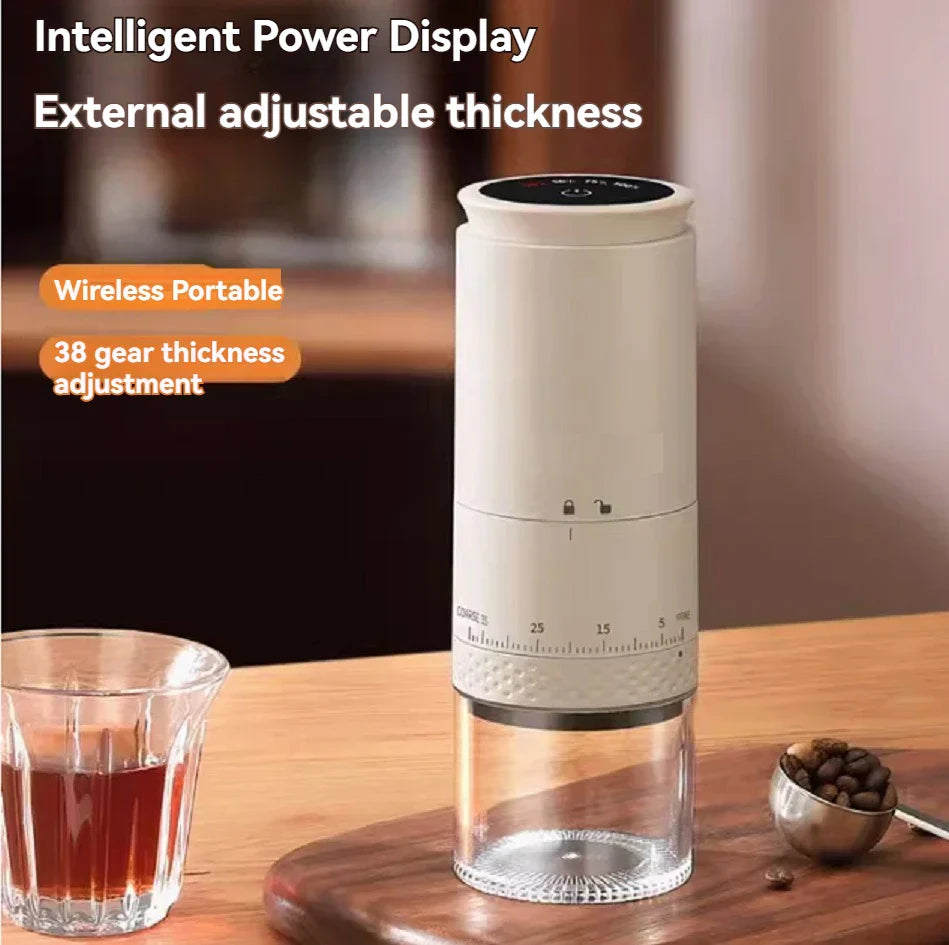 Draagbare Elektrische Koffiemolen - BeanBuddy