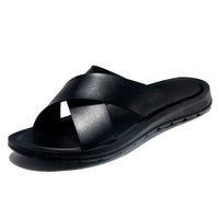 Italiaanse Leren Herenslippers - Lorenzo