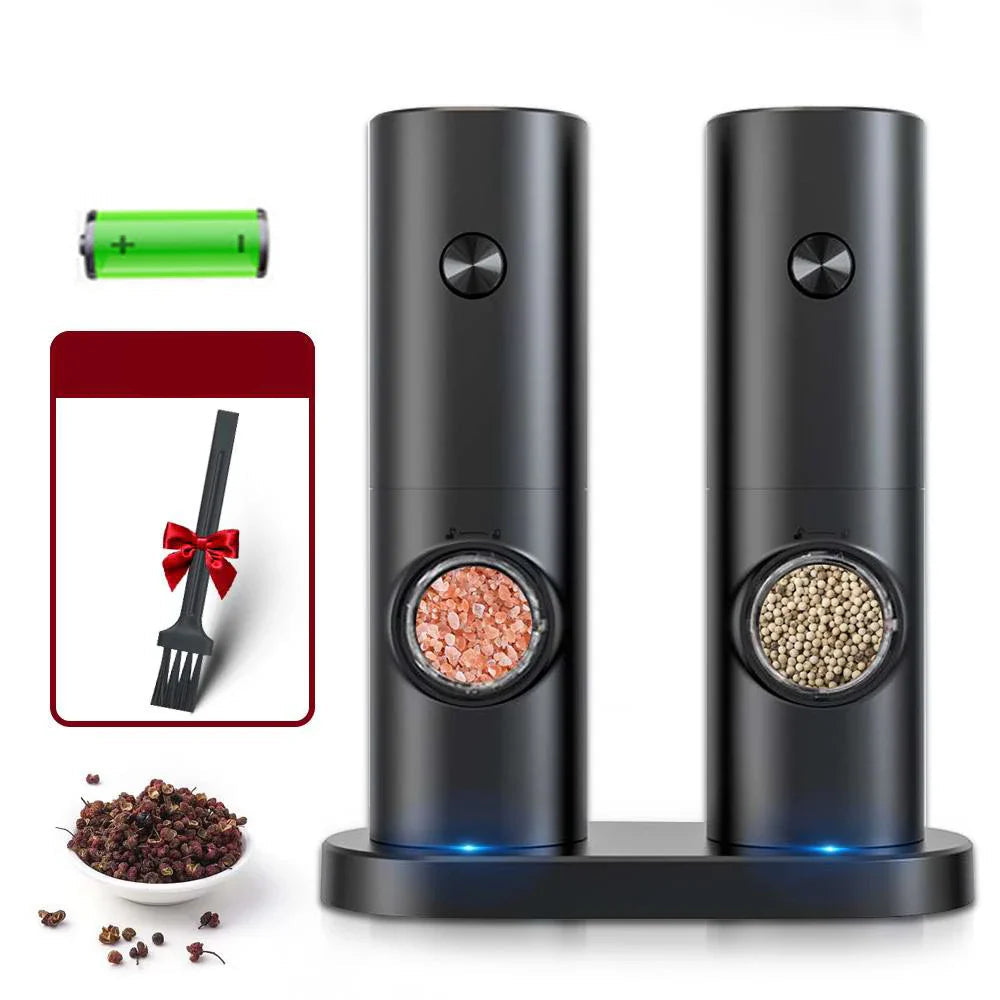 Elektrische Peper- en Zoutmolen Set - SpiceLite