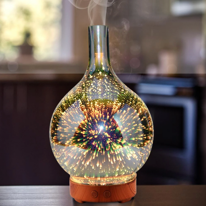 Rustgevende en Sfeervolle Aromadiffuser - AuroraGlow