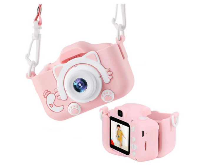 Mini kindercamera met beschermhoes Klikkie |Spelenderwijs Herinneringen