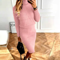 Casual Gebreide Set (Trui + Rok) - Mira
