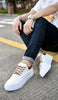 Vardi Dante™ David Sneakers | Stoere herensneakers met witte zool