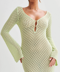 Gehaakte Maxi-Jurk voor de Zomer – Sierra