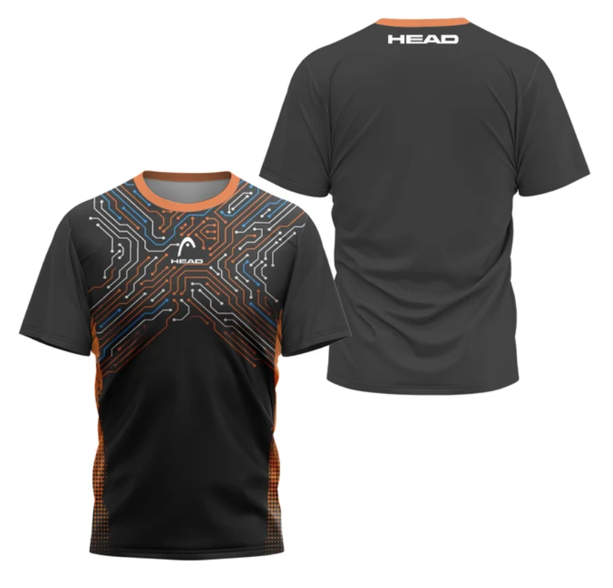 Vardi Dante™ Nico Tennisshirt | Sneldrogend & Comfortabel