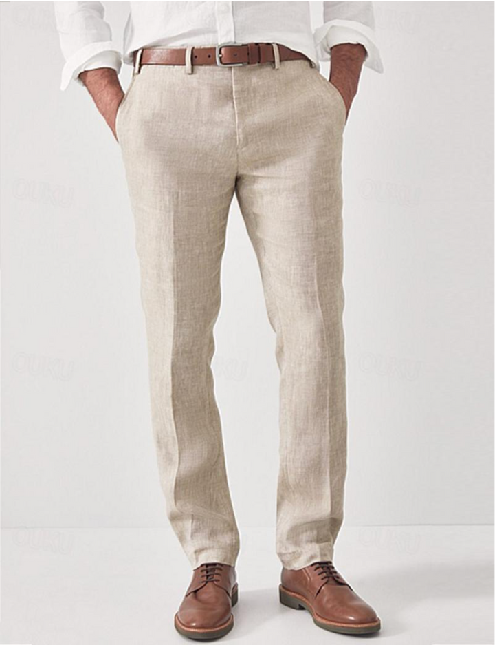 Comfortabele Linnen Herenbroek – Elias