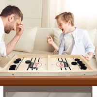 2-in-1 Tafelvoetbal & Sjoelplezier – GameMaster