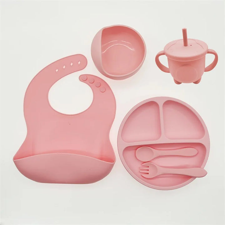 Silicone Eetset voor Baby's - TinyBites