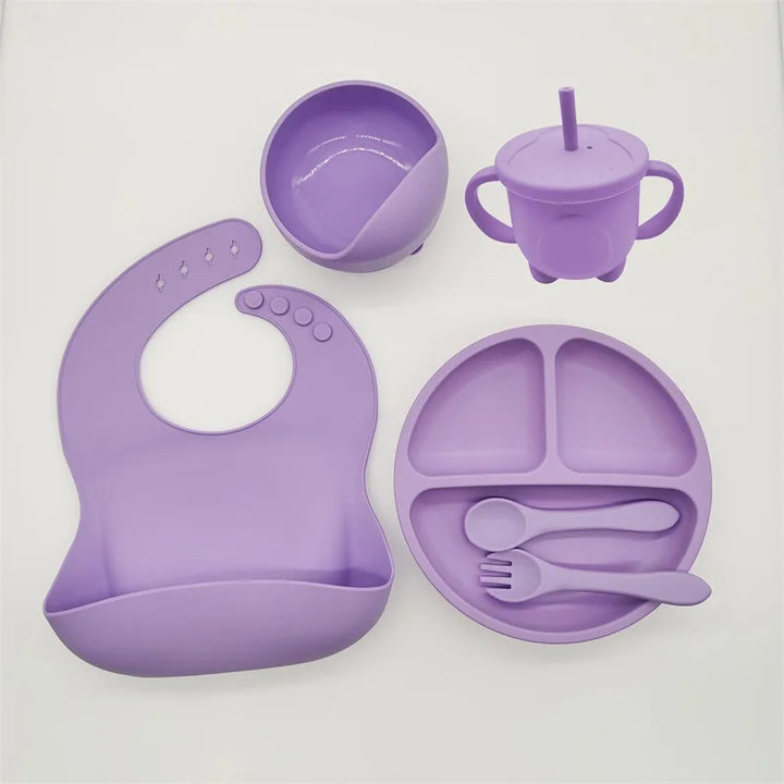 Silicone Eetset voor Baby's - TinyBites